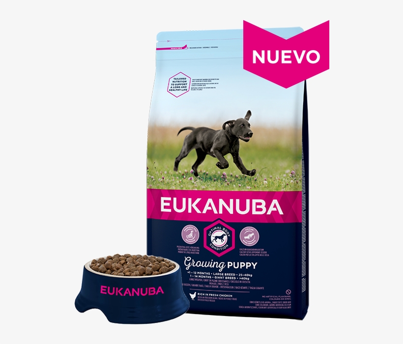 Eukanuba Growing Puppy Medium Breed, transparent png #9262610