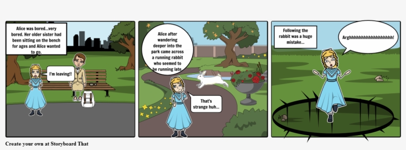 Alice In Wonderland - Cartoon, transparent png #9263081