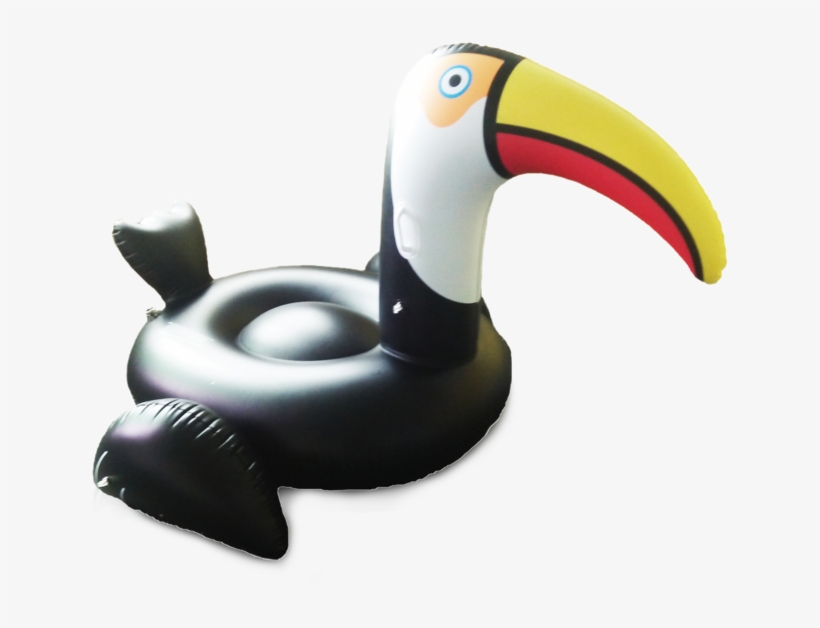 Inflateable Ride On Toucan Pool Float - Inflatable, transparent png #9263184