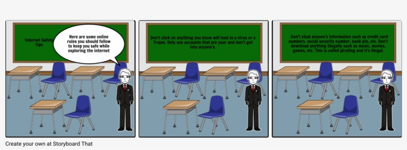 Digital Citizenship Project - Cuidados De Internet Png, transparent png #9263403