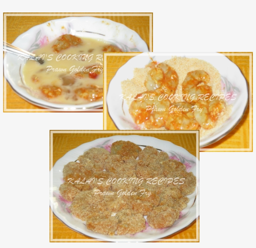 Dip Marinated Prawns In Beaten Egg And Then Roll Them - Gulai, transparent png #9263766