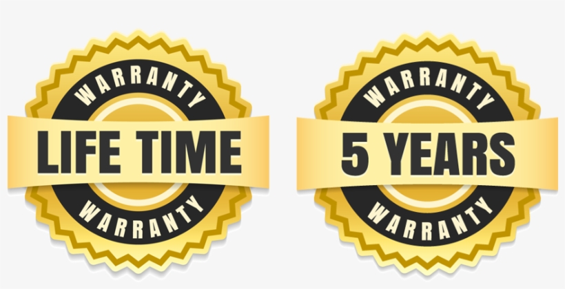 Lifetime Warranty On Products Directly From Manufacturer, - Label, transparent png #9264172