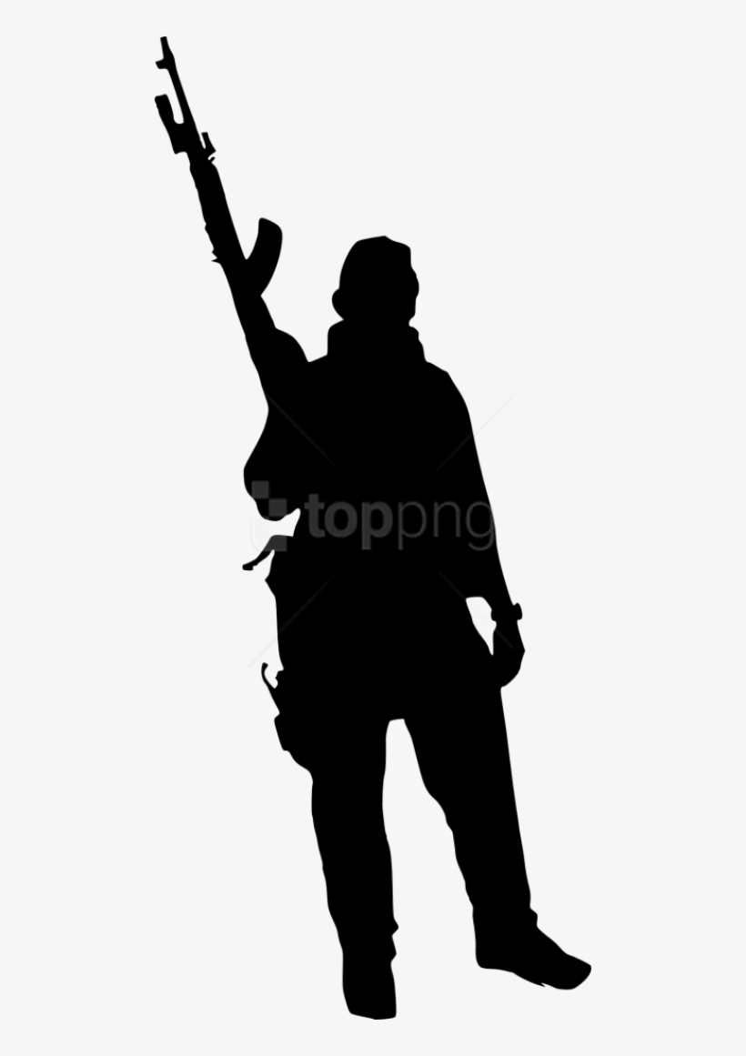 Free Png Soldier Silhouette Png - Soldier Silhouette Transparent Background, transparent png #9264399