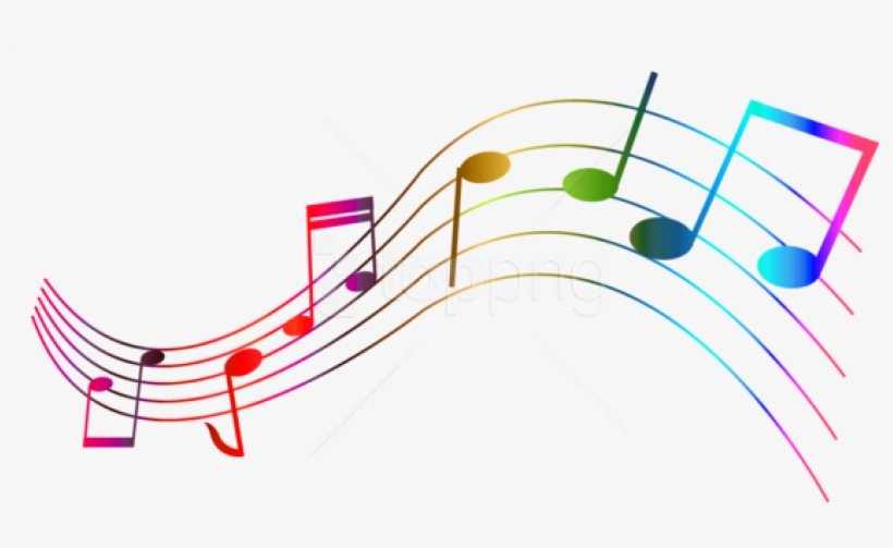 Free Png Download Transparent Colorful Notes Png Images - Colourful Musical Notes Clip Art, transparent png #9264673