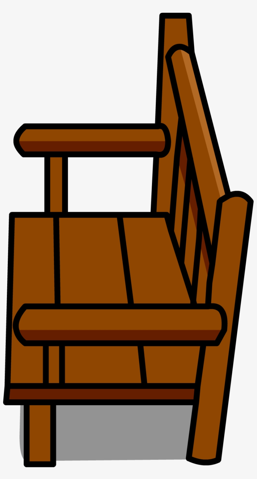 Image Wood Bench Sprite Png Wiki Fandom - Chair, transparent png #9264854