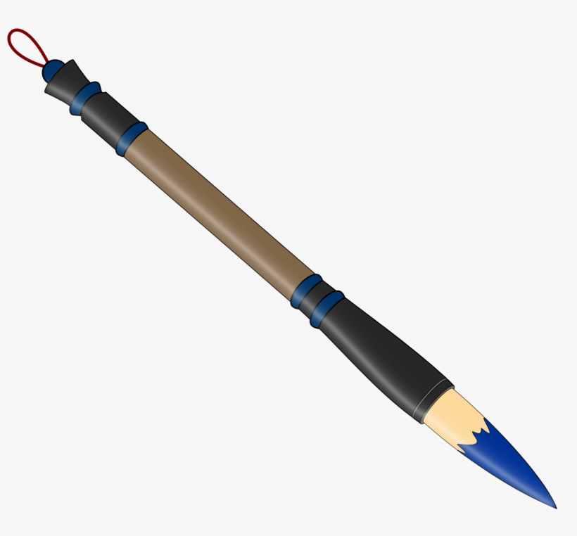 Paint Tool,brush Vector - Pincel De Pintura Fundo Transparente, transparent png #9265012