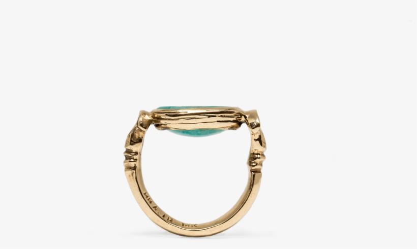 Gold Crest Ring Side1 - Diamond, transparent png #9265093