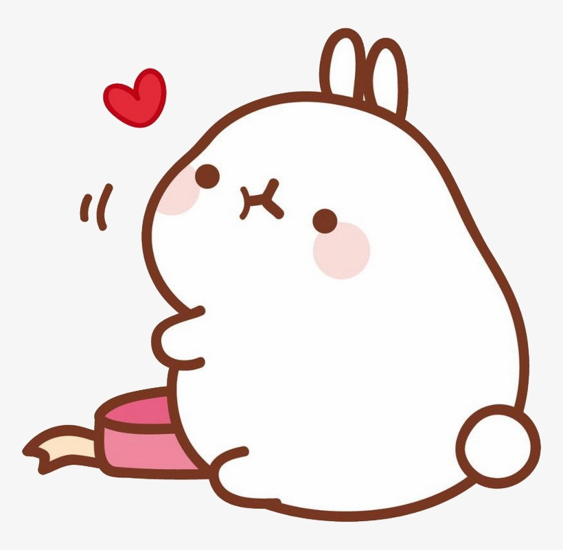 Take With Full Credit - Molang Transparent, transparent png #9265565