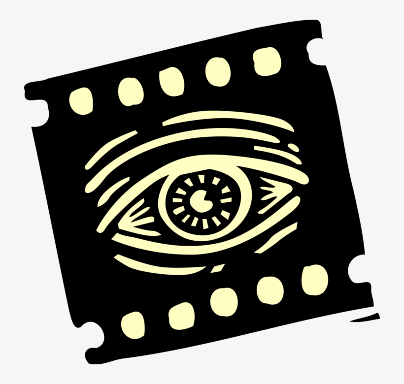 Vector Illustration Of Filmstrip Transparency With, transparent png #9265964