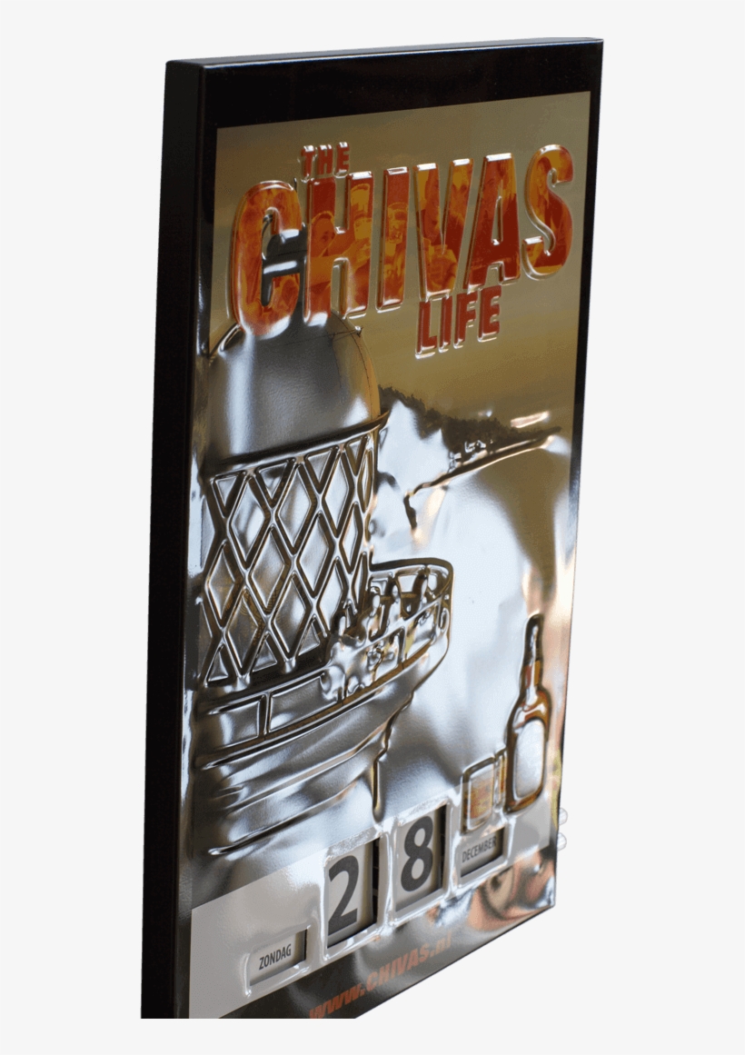 Chivas Rotary Calendar, Detailed View Of The Embossing - Poster, transparent png #9267434
