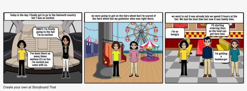 Going To The Fair - Cartoon, transparent png #9268864