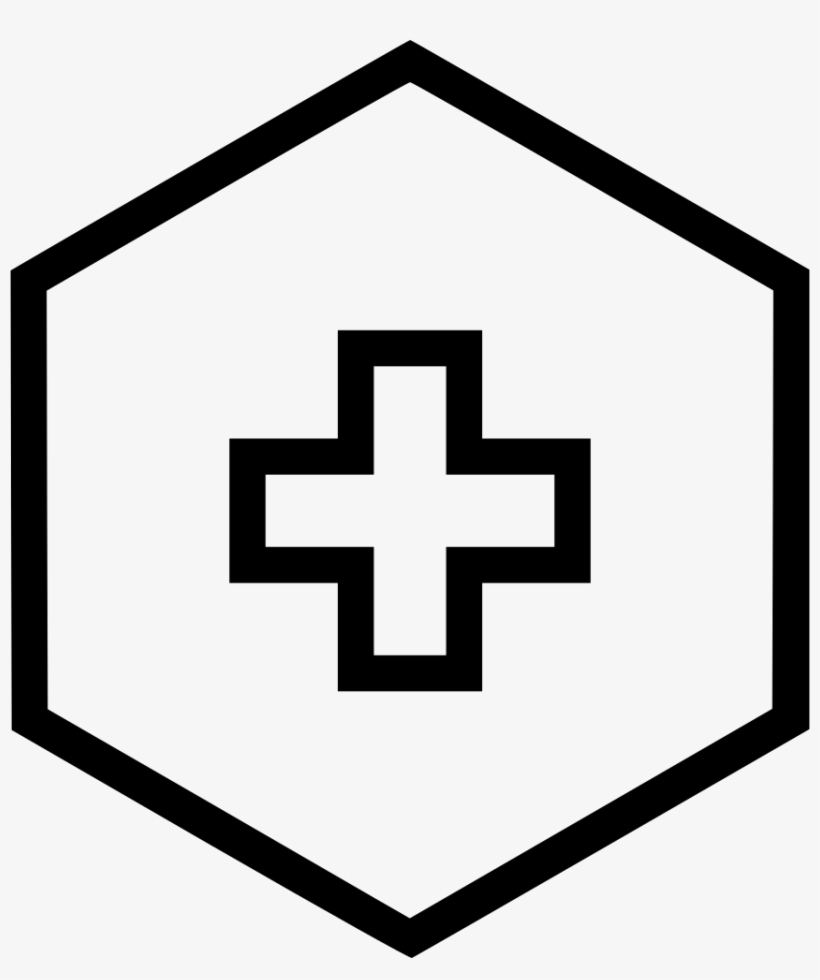 Medical Cross Hospital First Aid Doctor Svg Png Icon - Hospital Bed Line Icon, transparent png #9269025