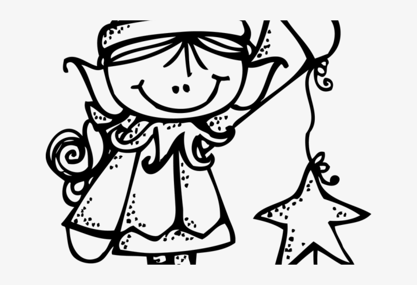 Elf Clipart Arm Source - Duendes Navideños Para Colorear, transparent png #9269378