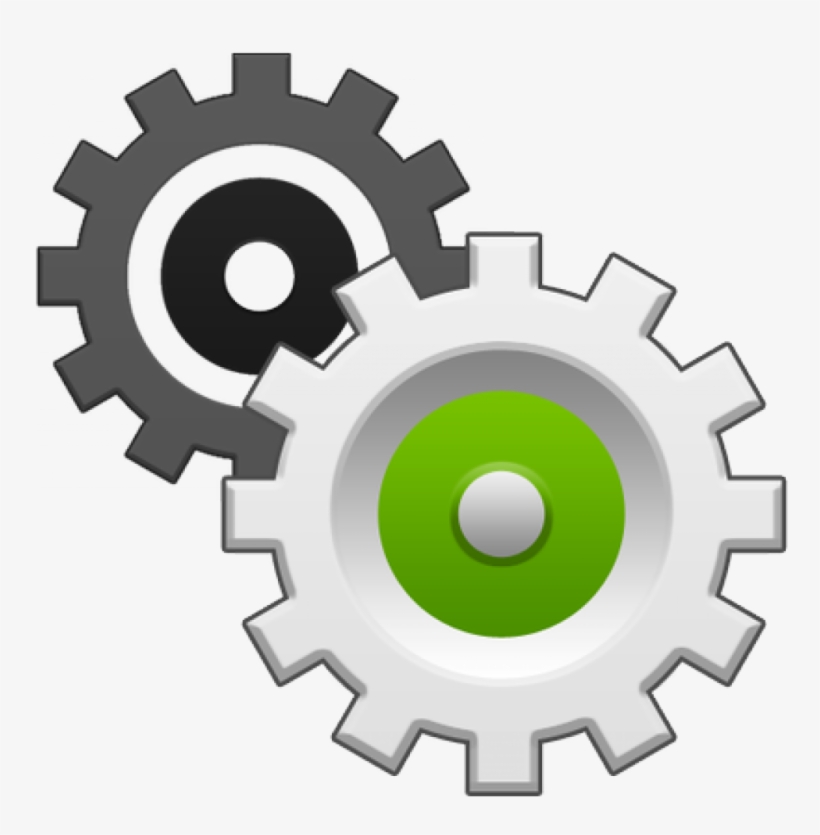 Best Bath Mat Rugs For Your Bathroom - Vector Art Gear Icon, transparent png #9269574