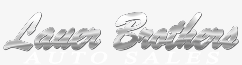 Lauer Brothers Auto Sales - Graphic Design, transparent png #9269579
