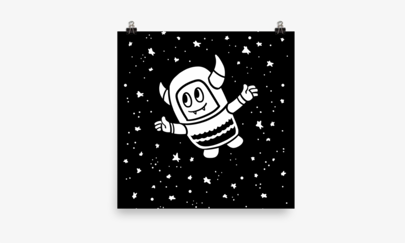 Pebble Among The Stars Print - Cartoon, transparent png #9269719