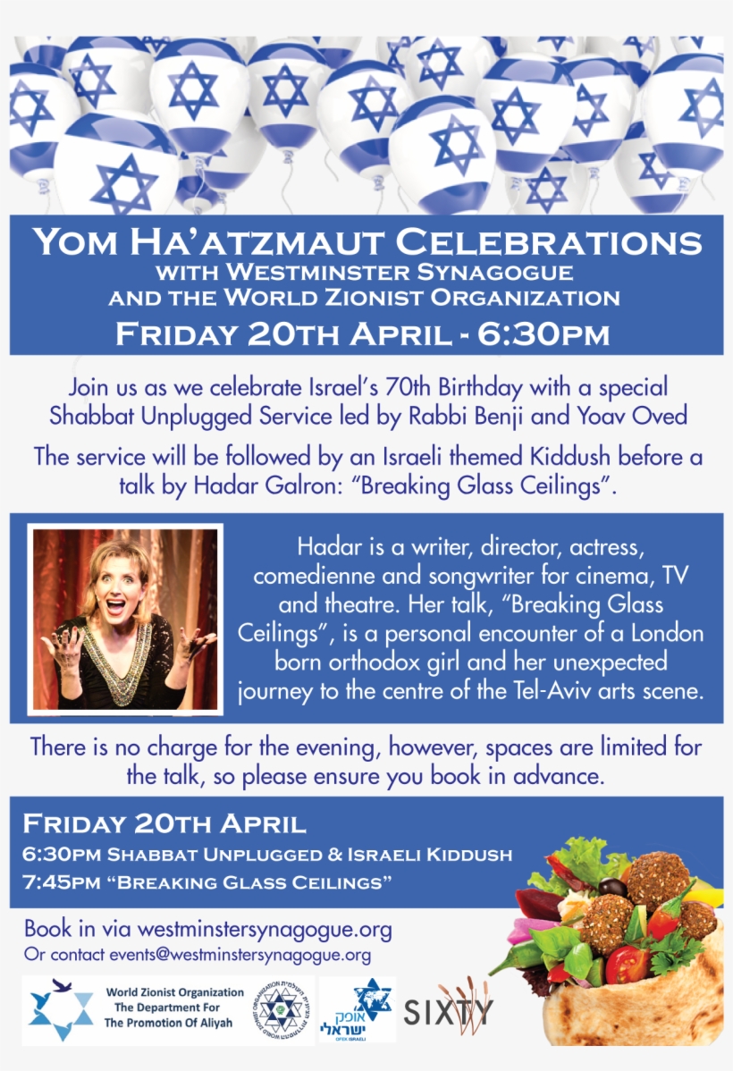 Shabbat Unplugged With Yoav Oved And Then Hear Hadar - Flyer, transparent png #9270511