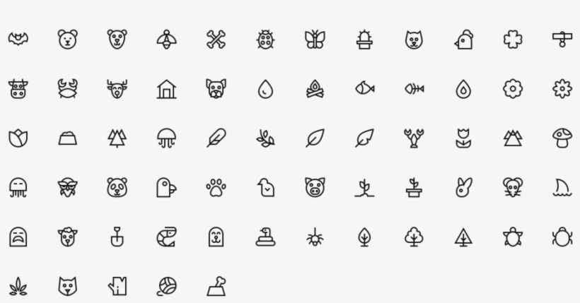 Animals Nature Icons 32px - Number, transparent png #9270558