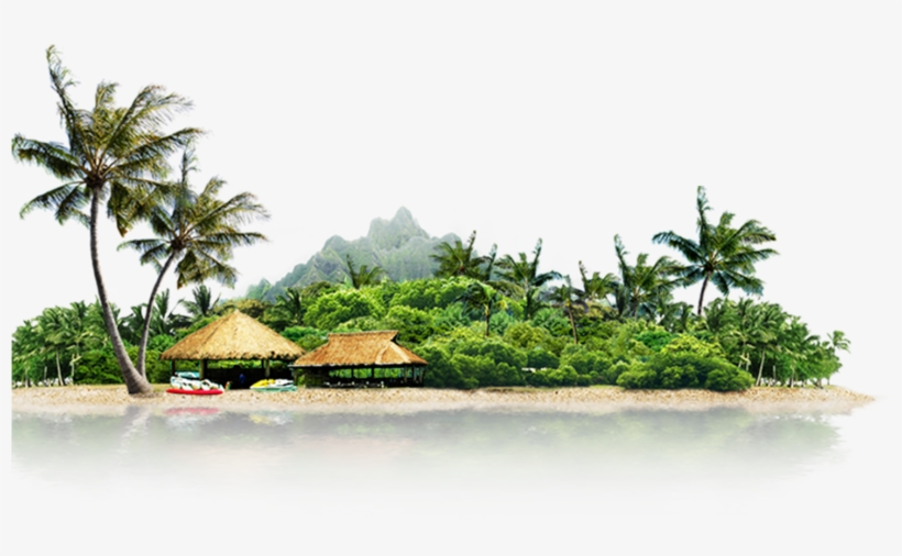 Summer Island Vacation Icon Landscape Cool Image Category - Portable Network Graphics, transparent png #9270589