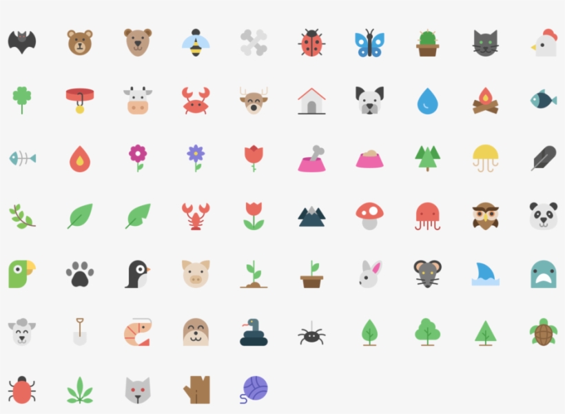 Animals And Nature Icons - Apple October Event 2018 Invitation, transparent png #9270631