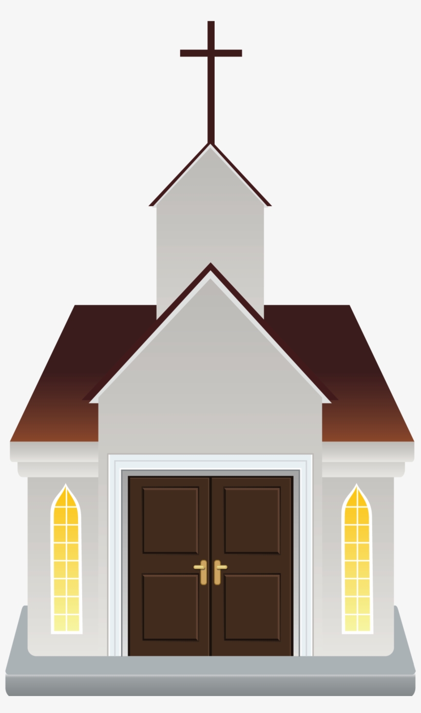 Icon Building Transprent - Iglesia Caricatura Png, transparent png #9270703