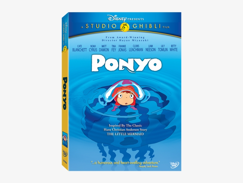 Dvd Cover Designed For U - Disney Ponyo, transparent png #9271215