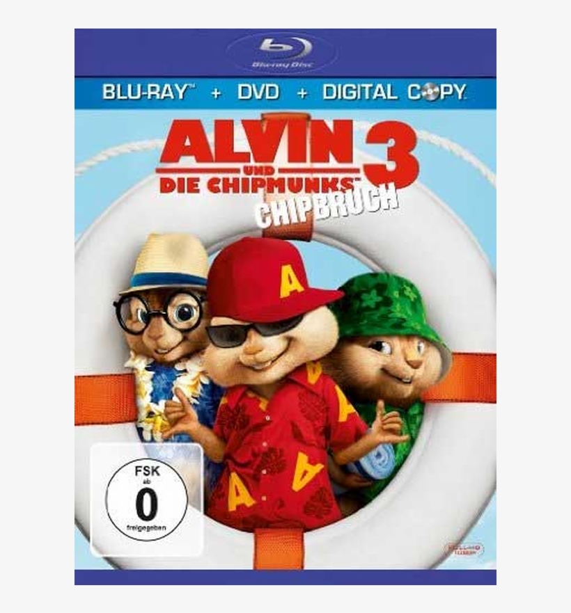 Dvd Alvin And The Chipmunks 3, transparent png #9271306
