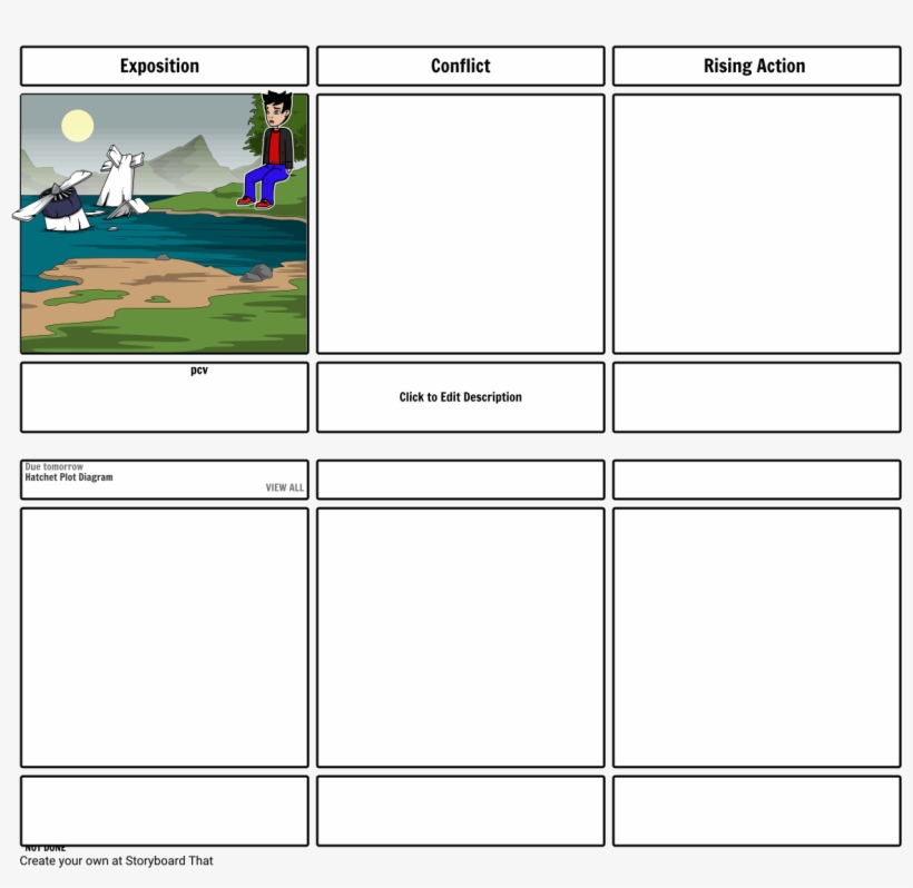 Hatchet - Story Board On Fairy Tale, transparent png #9271351
