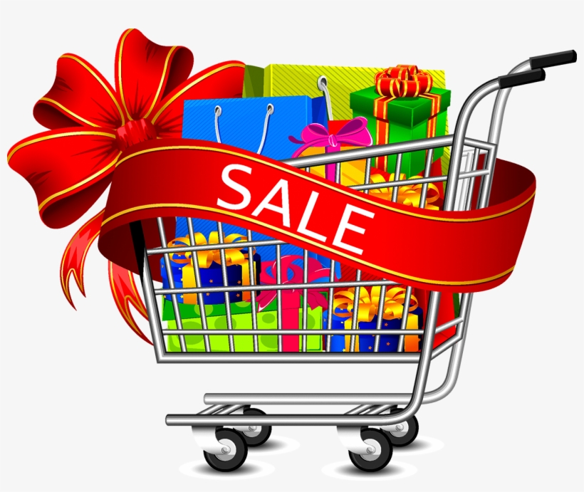 Shopping Cart Online Icon - Shopping Trolley Vector Png, transparent png #9271417