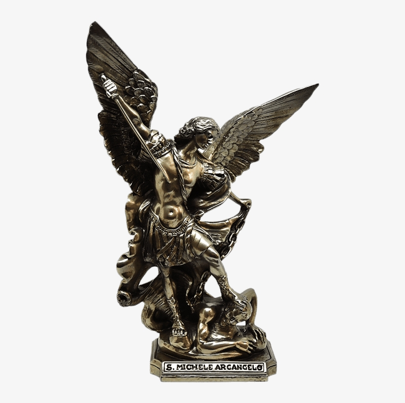 San Michele Arcangelo - Statue, transparent png #9271581