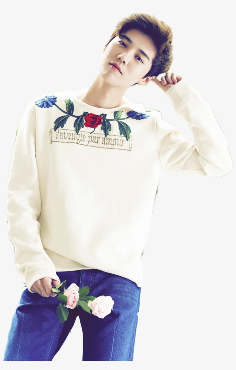Luhan Bazaar Photoshoot, transparent png #9271585