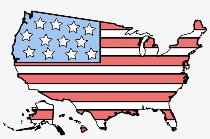 Usa Map Transparent Images - Presidential System Png, transparent png #9271706