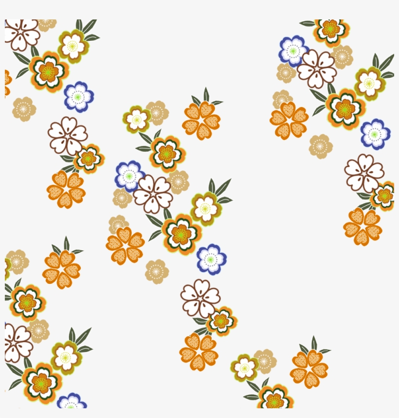Floral Design Clip Art - Japanese Pattern Floral Png, transparent png #9272014