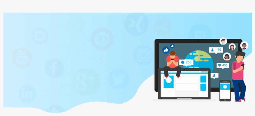 Redes Sociales, transparent png #9272623