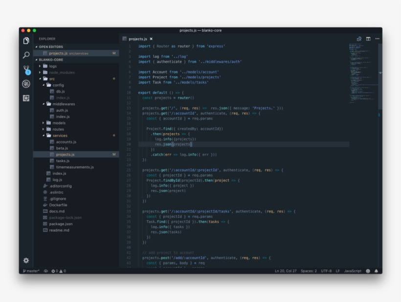 City Lights Theme On Vscode With The Dedicated Icon - Vs Code Material Theme, transparent png #9272776