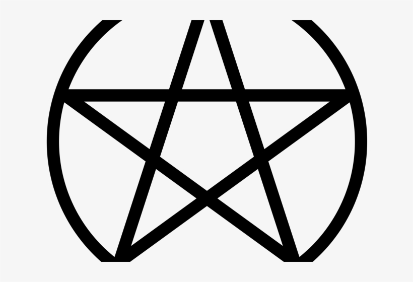Pentagram Clipart Transparent Background - Chilling Adventures Of Sabrina Symbol, transparent png #9273085