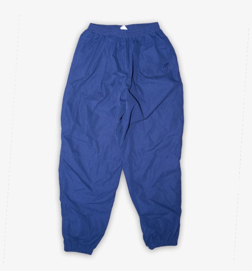 Vintage Nike Cuffed Trackpants Og 90s Gray Tag Nike - Pajamas, transparent png #9273578