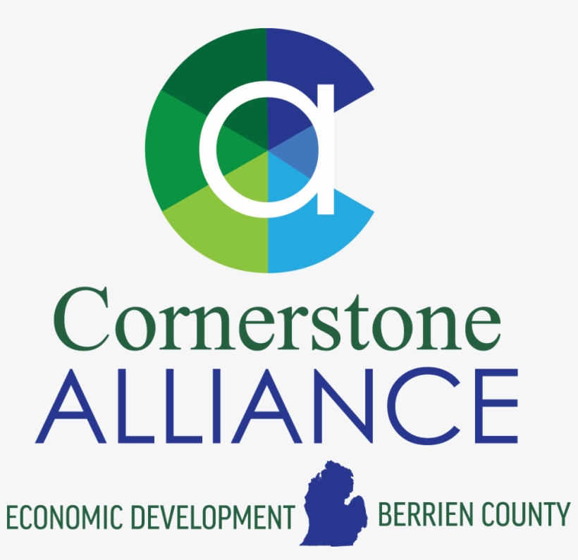 Cornerstone Alliance Economic Development Berrien County - Cornerstone Alliance Logo, transparent png #9273905