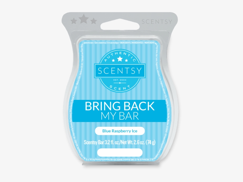 Blue Raspberry Ice Scentsy Bar Image - Scentsy Vanilla Suede, transparent png #9274168