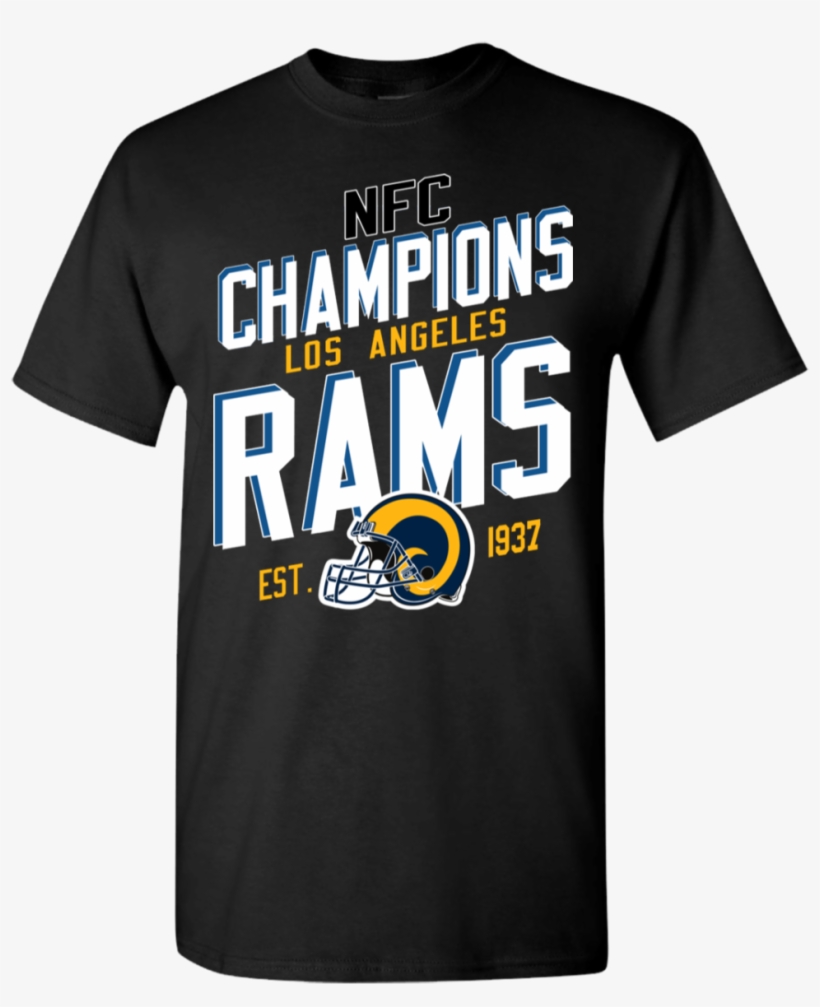 Los Angeles Rams Nfc Champions 2018 Shirt - Better Software Better Research, transparent png #9274553
