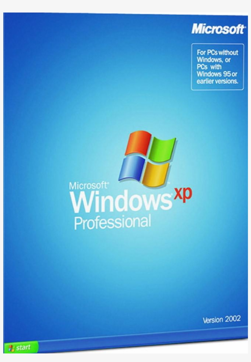Microsoft Windows Xp Professional Sp3 Edition - Windows Xp Home Edition, transparent png #9274837