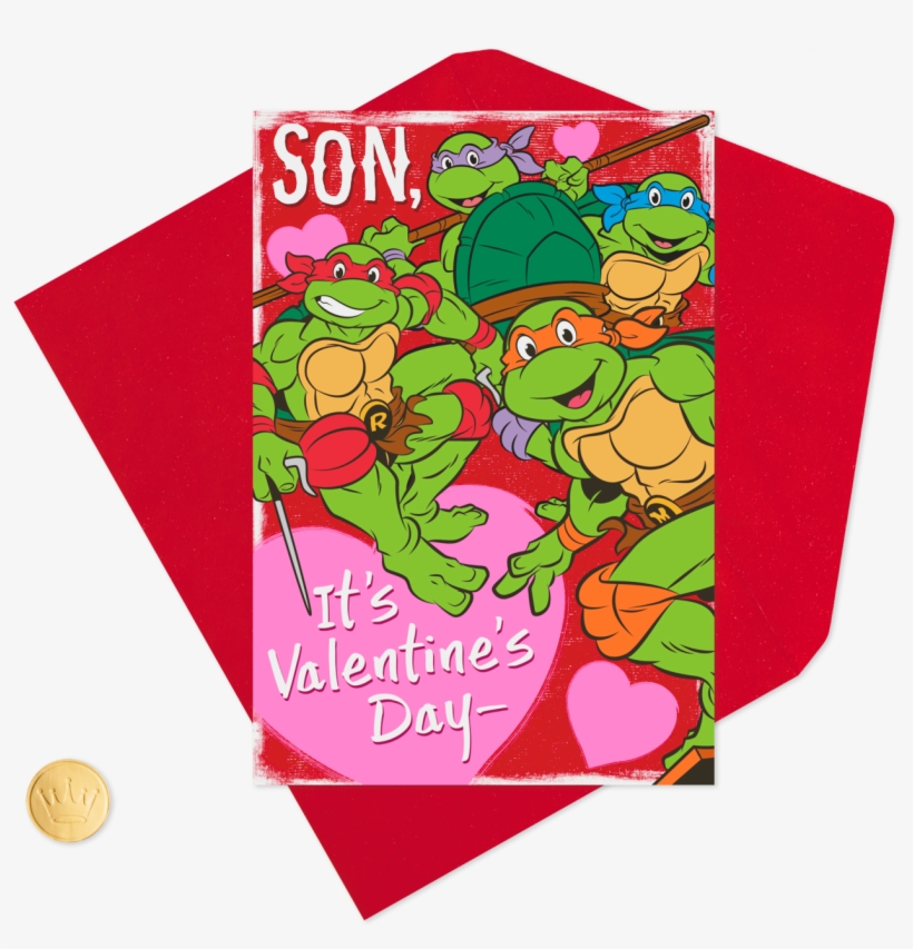 Nickelodeon Teenage Mutant Ninja Turtles Valentine's - Fictional Character, transparent png #9275040