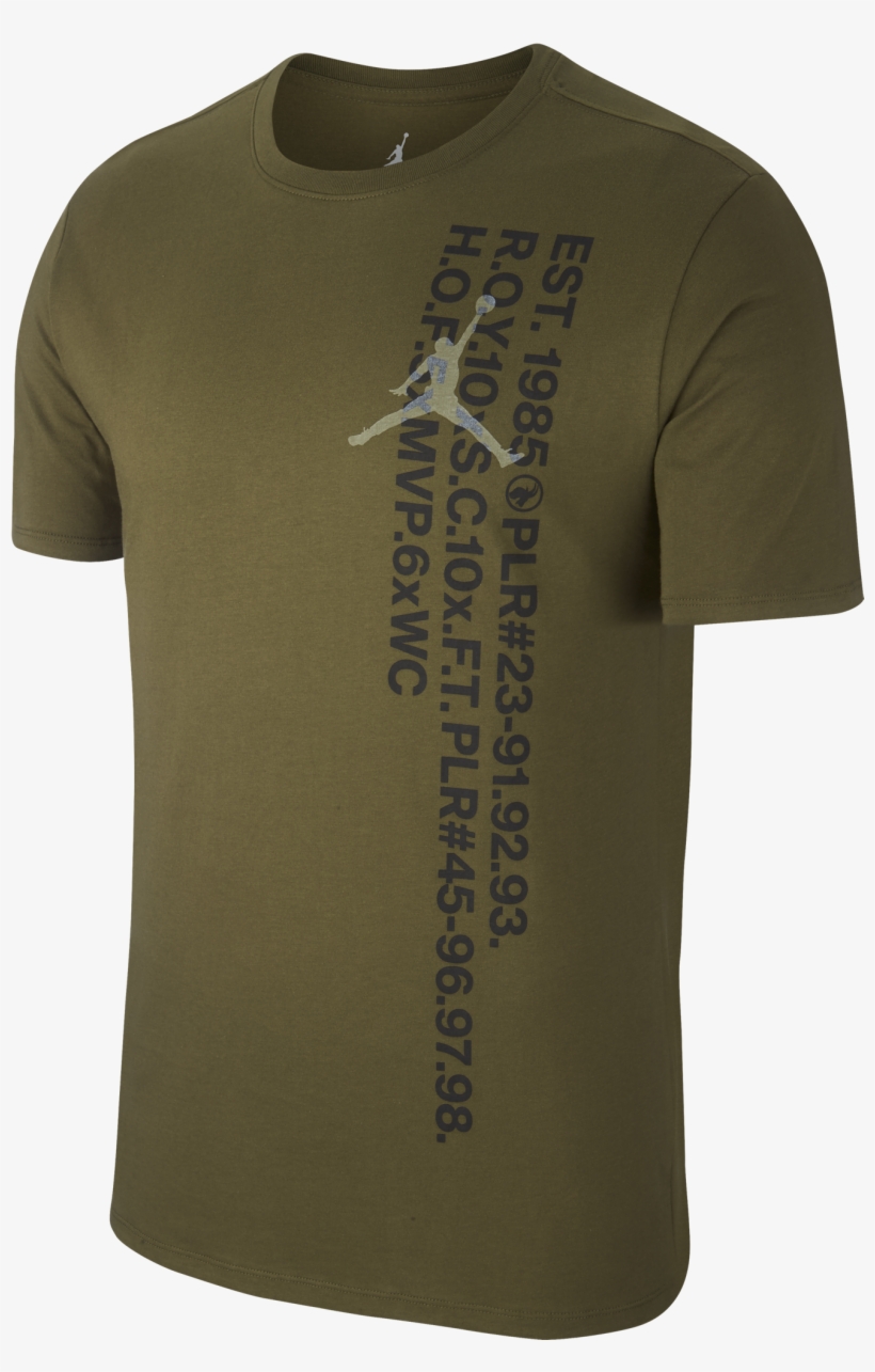 Air Jordan Jsw Greatest S/s Tee - Av6013 395, transparent png #9275082