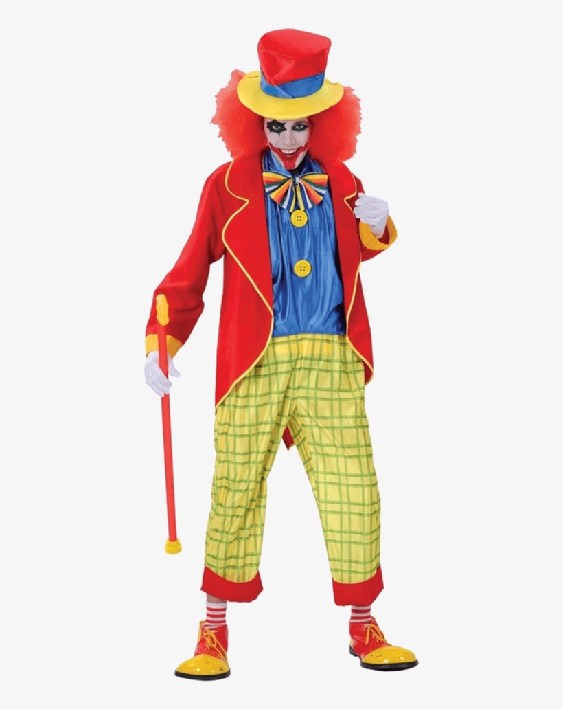 Crazy Clown Halloween Costume, transparent png #9276544