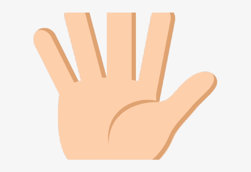 Hand Emoji Clipart 2 Finger - Sign, transparent png #9276651