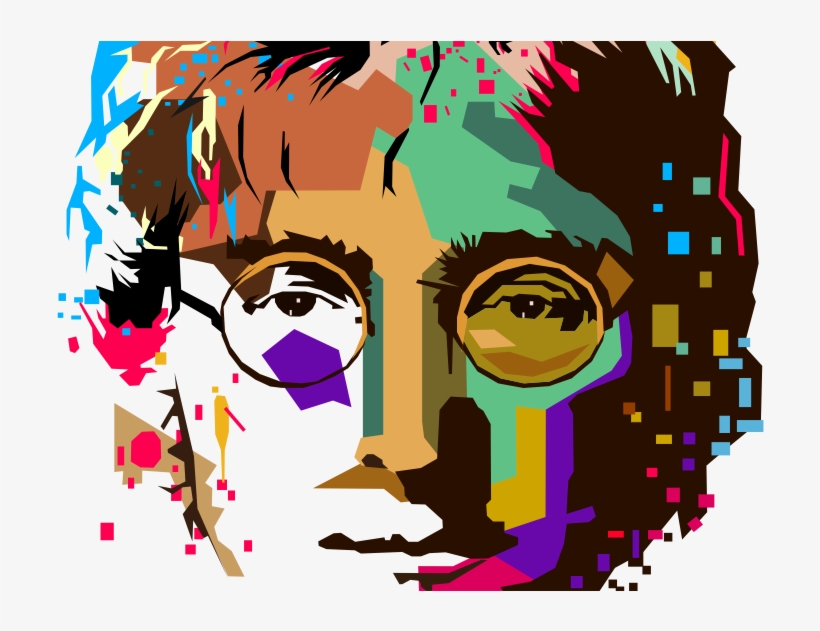 John Lennon - Illustration, transparent png #9276997