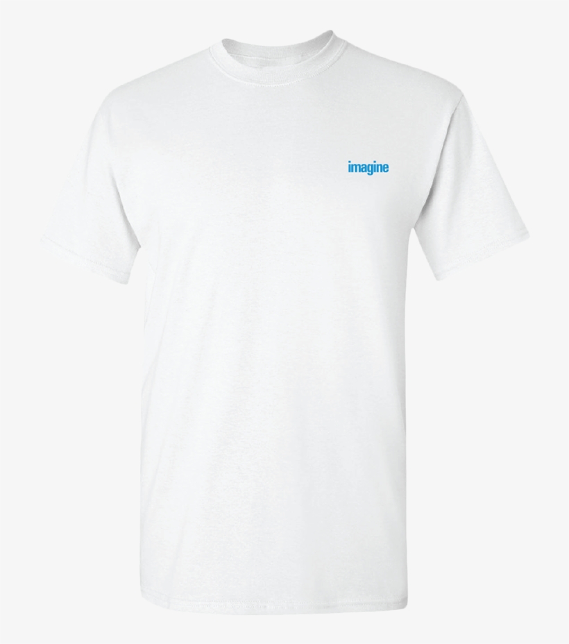 White Heavy Cotton Gildan Shirt, transparent png #9277127