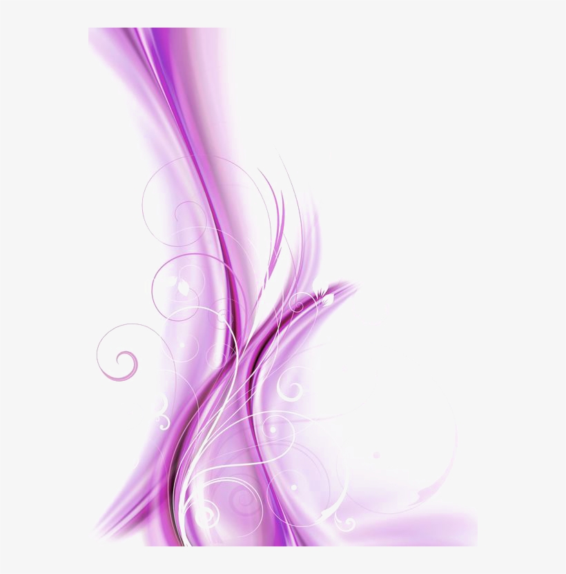 Purple Light Pink Curve Lines Free Transparent Image - Abstract Background High Resolution, transparent png #9277949