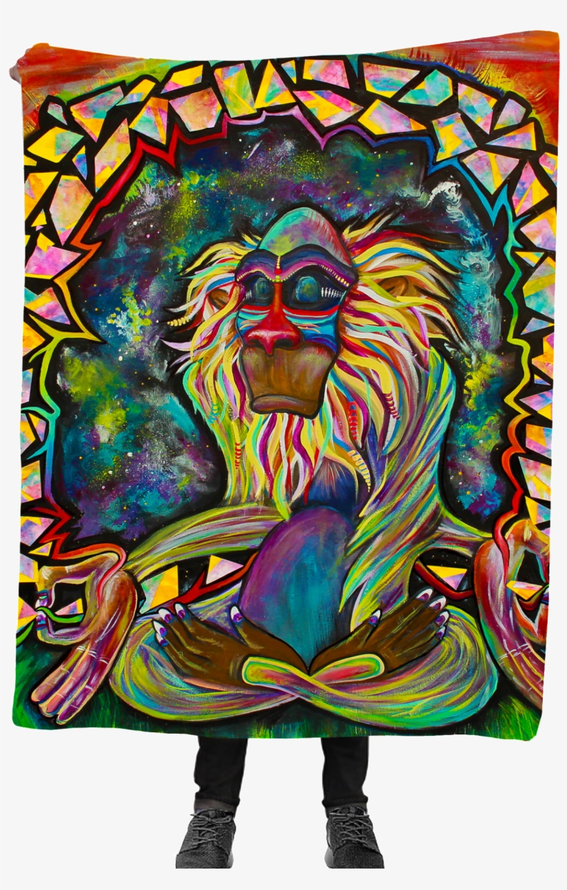 Have The Best Dreams With Our New "meditating Rafiki" - Meditating Rafiki Art, transparent png #9278378