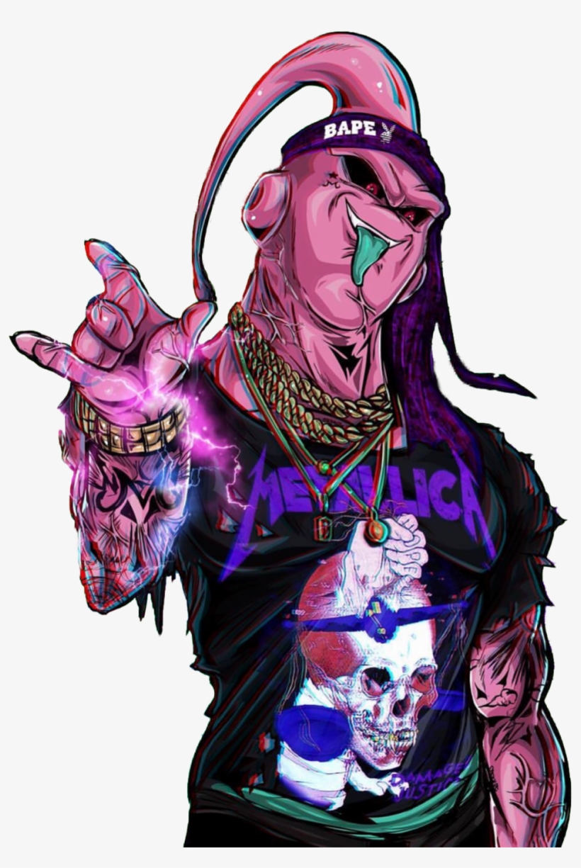 #majin Buu#布欧#dragon Ball#七龙珠#freetoedit - Dragon Ball Z Swag And Supreme, transparent png #9278651